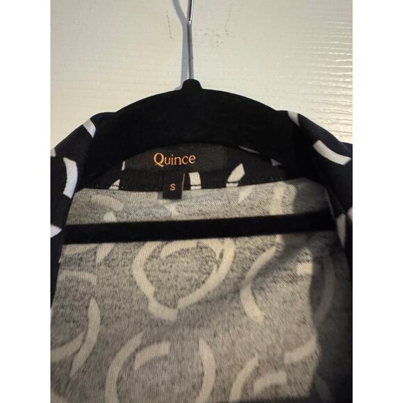 Quince 100% Silk Wrap Dress - Picture 2 of 3